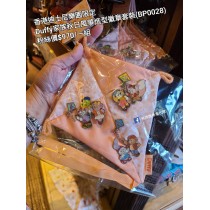 香港迪士尼樂園限定 Duffy 家族秋日風箏造型徽章套裝 (BP0028)